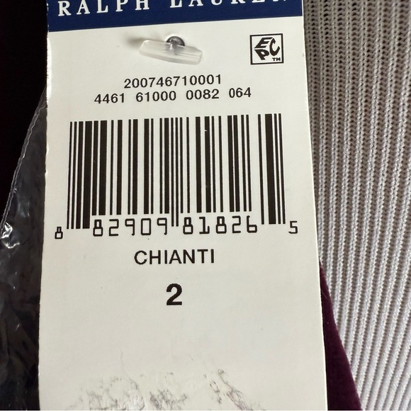 Ralph Lauren Velvet Blazer 2 Chianti Double Breasted Button Jacket Womens NWT - Picture 3 of 13